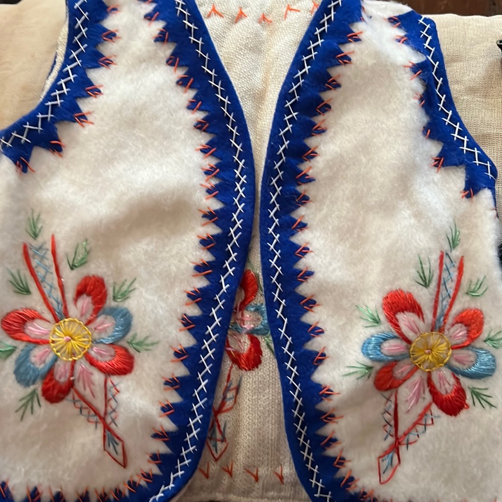 Child Embroidered Vest